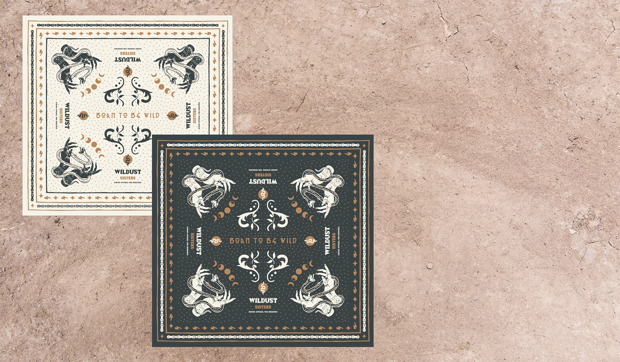 Wildust Sisters Born Wild Bandana Tube Scarf
