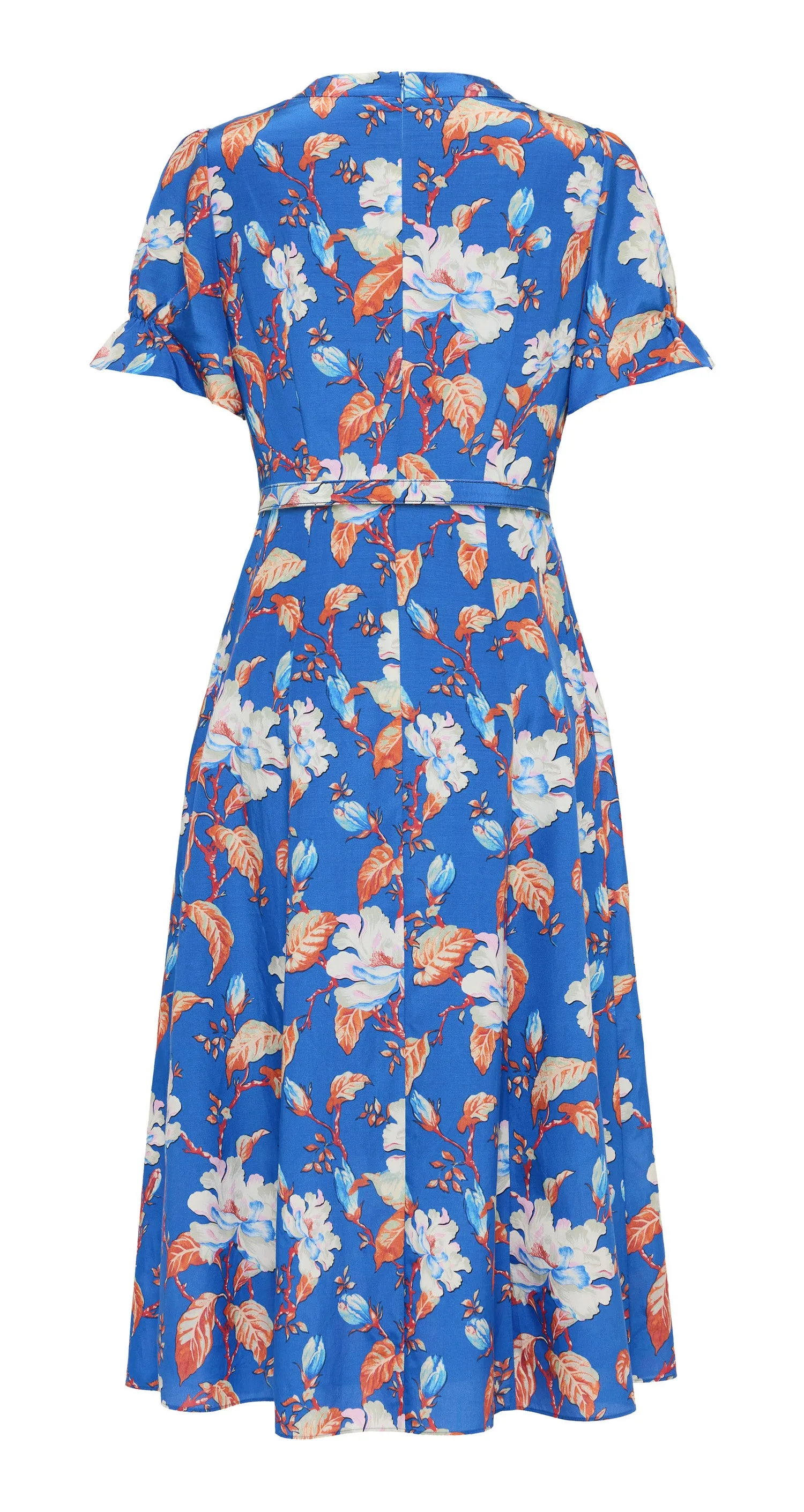 YAYING Printed Waist-fitted Dress